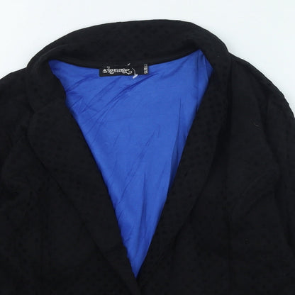 Signage Womens Black Jacket Size 10