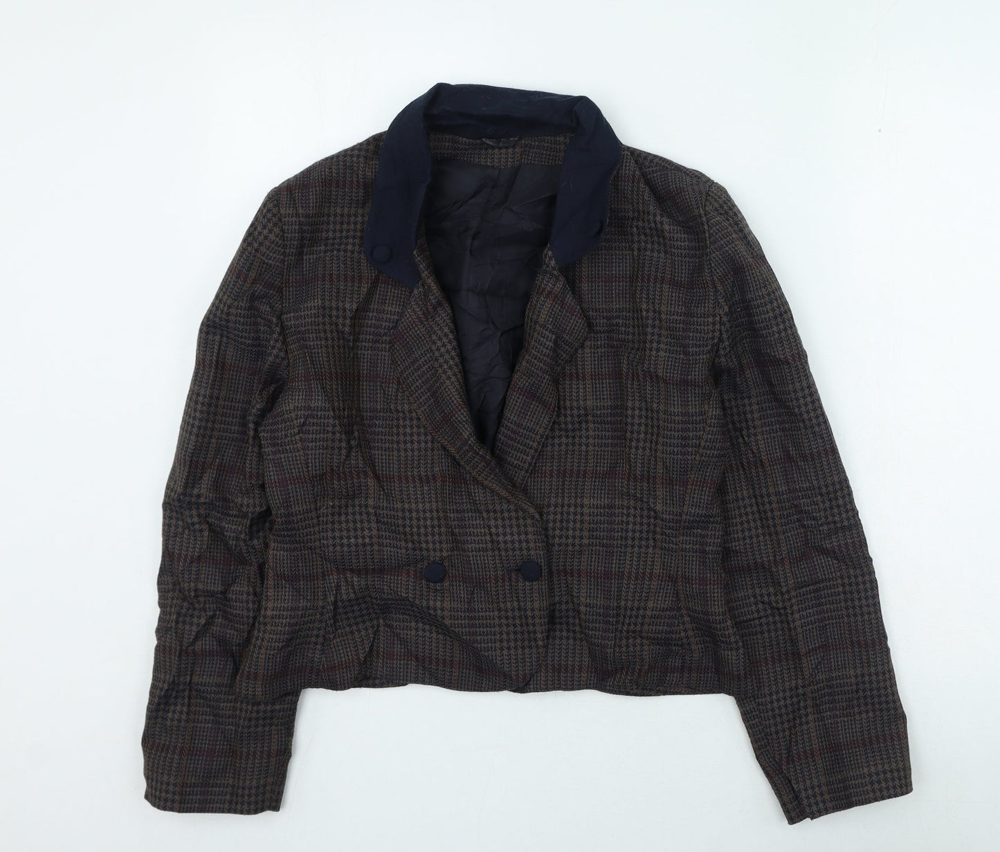 Richards Womens Multicoloured Check Jacket Size 14