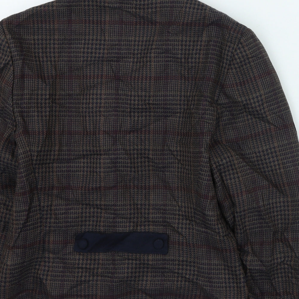 Richards Womens Multicoloured Check Jacket Size 14