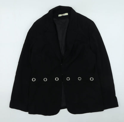 Classics Womens Black Jacket Size 16