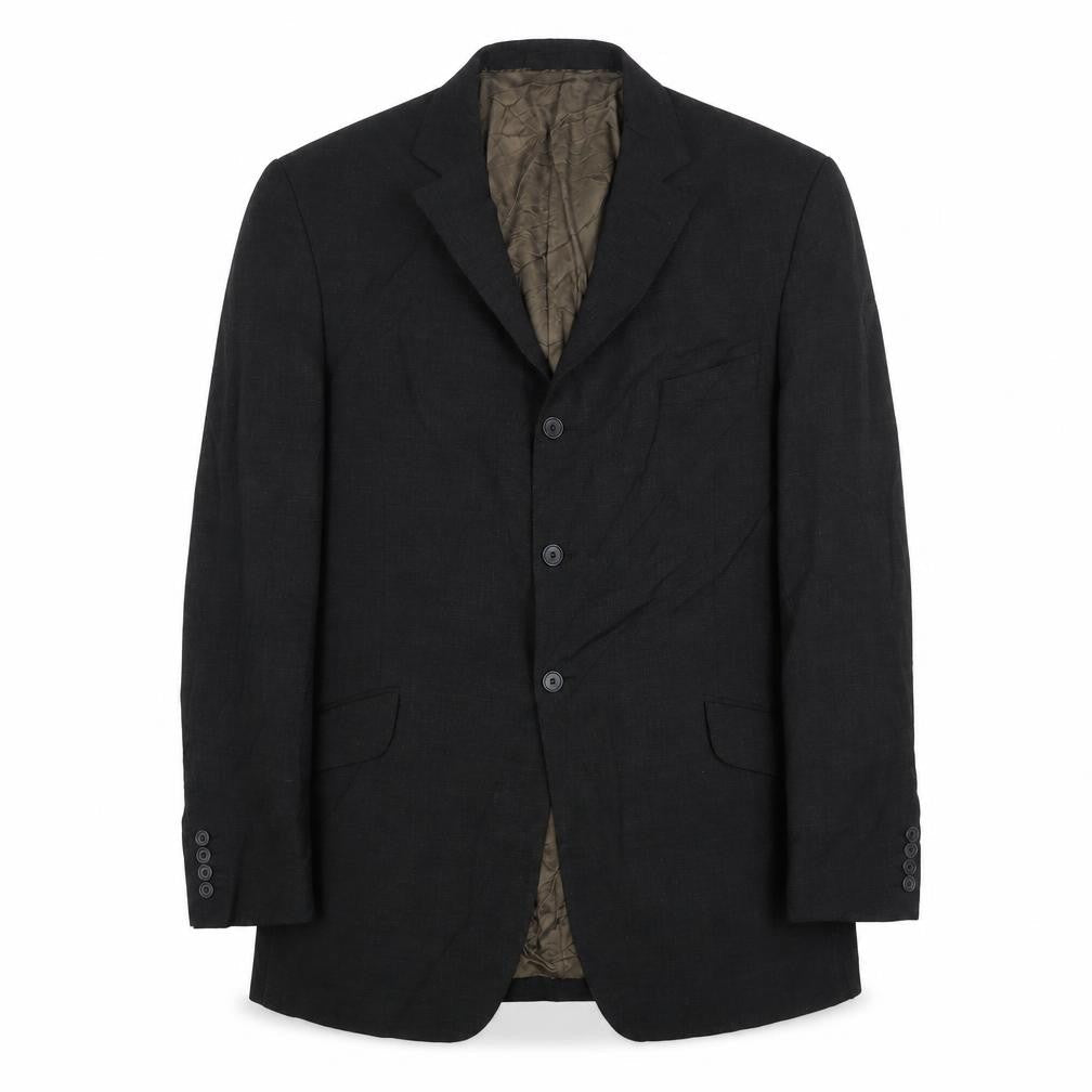 Impressions Mens Grey Wool Jacket Suit Jacket Size 40