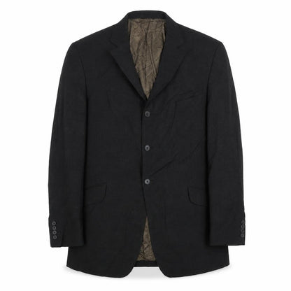 Impressions Mens Grey Wool Jacket Suit Jacket Size 40
