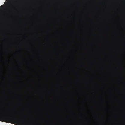 F&F Womens Black Polyester Jacket Blazer Size 16