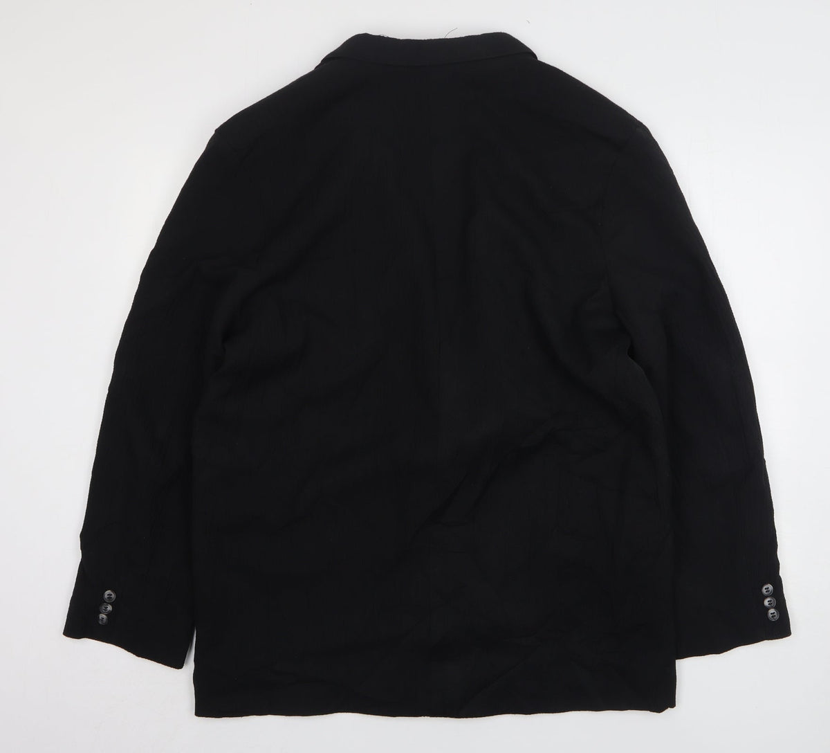 Wilson Womens Black Polyester Jacket Suit Jacket Size L