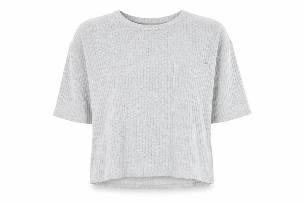 Primark Womens Grey Round Neck Polyester Pullover Jumper Size 14