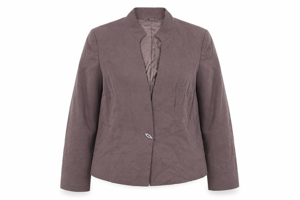 Principles Womens Purple Jacket Blazer Size 16 Button