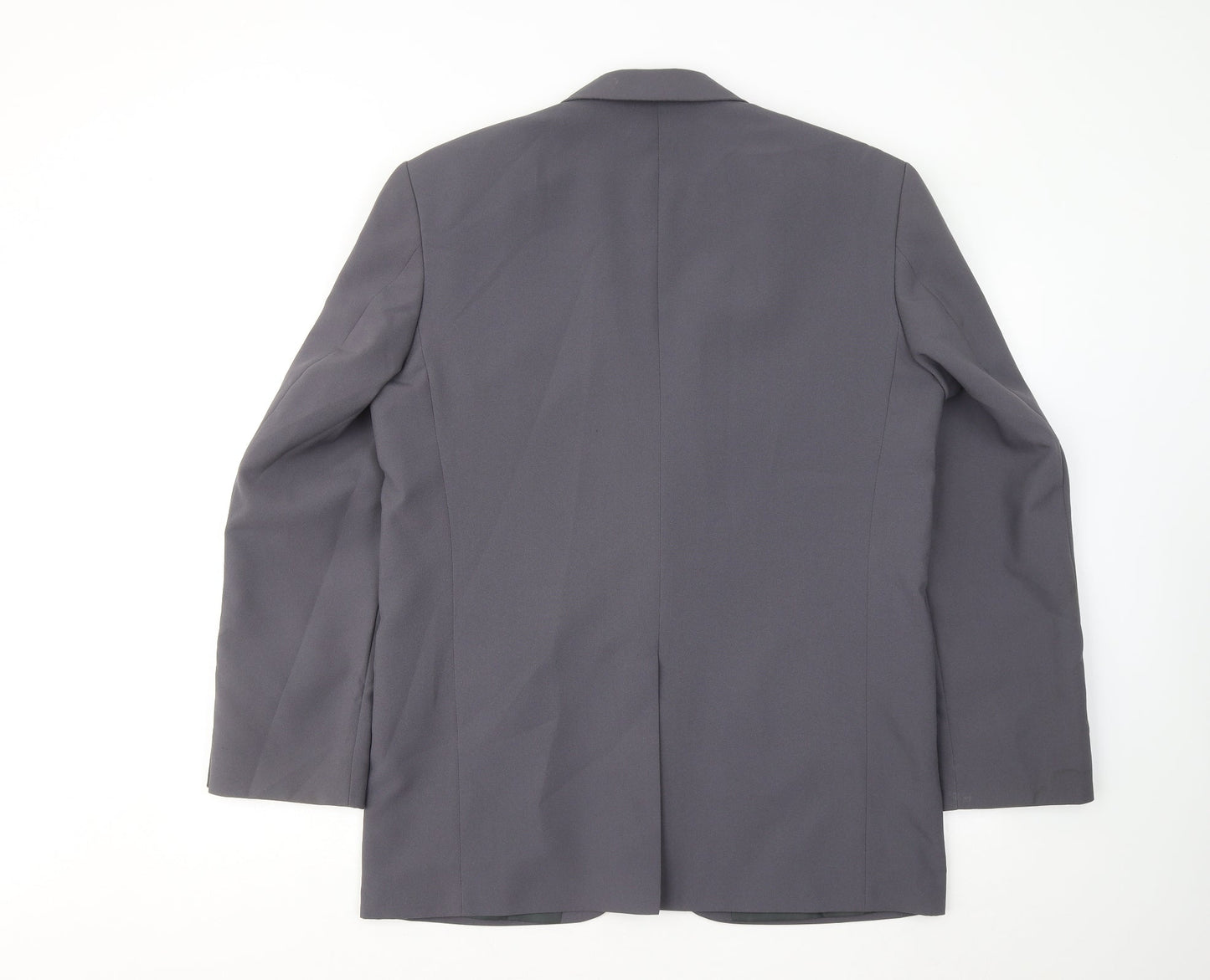 Premier MAN Mens Grey Polyester Jacket Suit Jacket Size 40