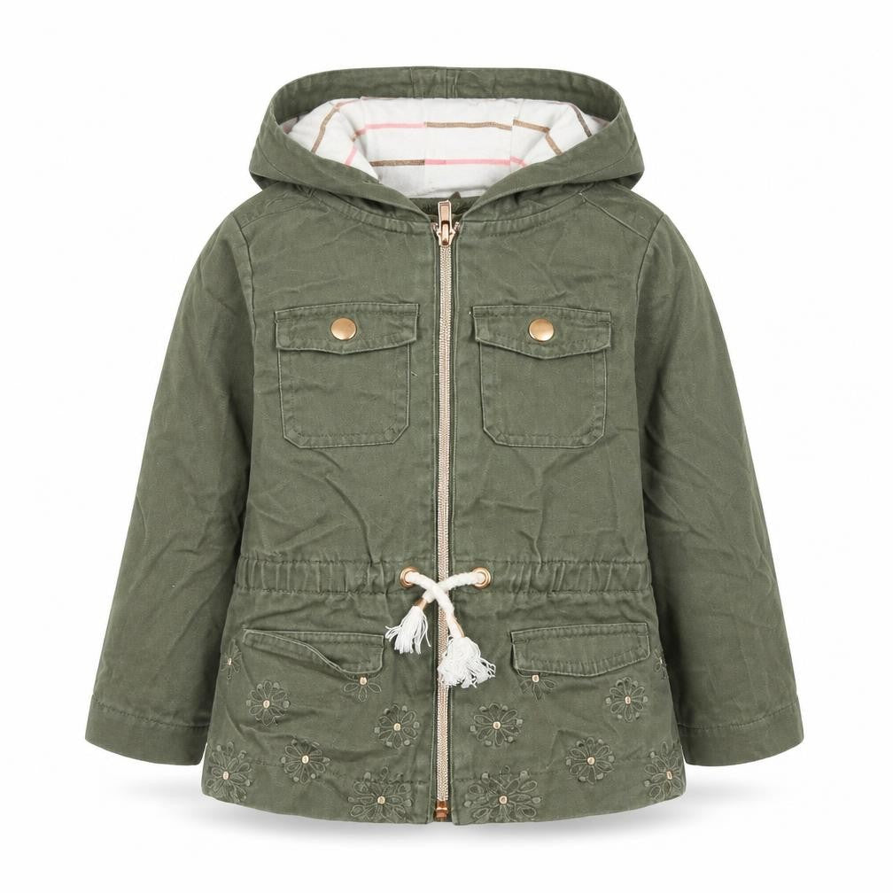 Gwians Closet Girls Green Jacket Size 2 Years