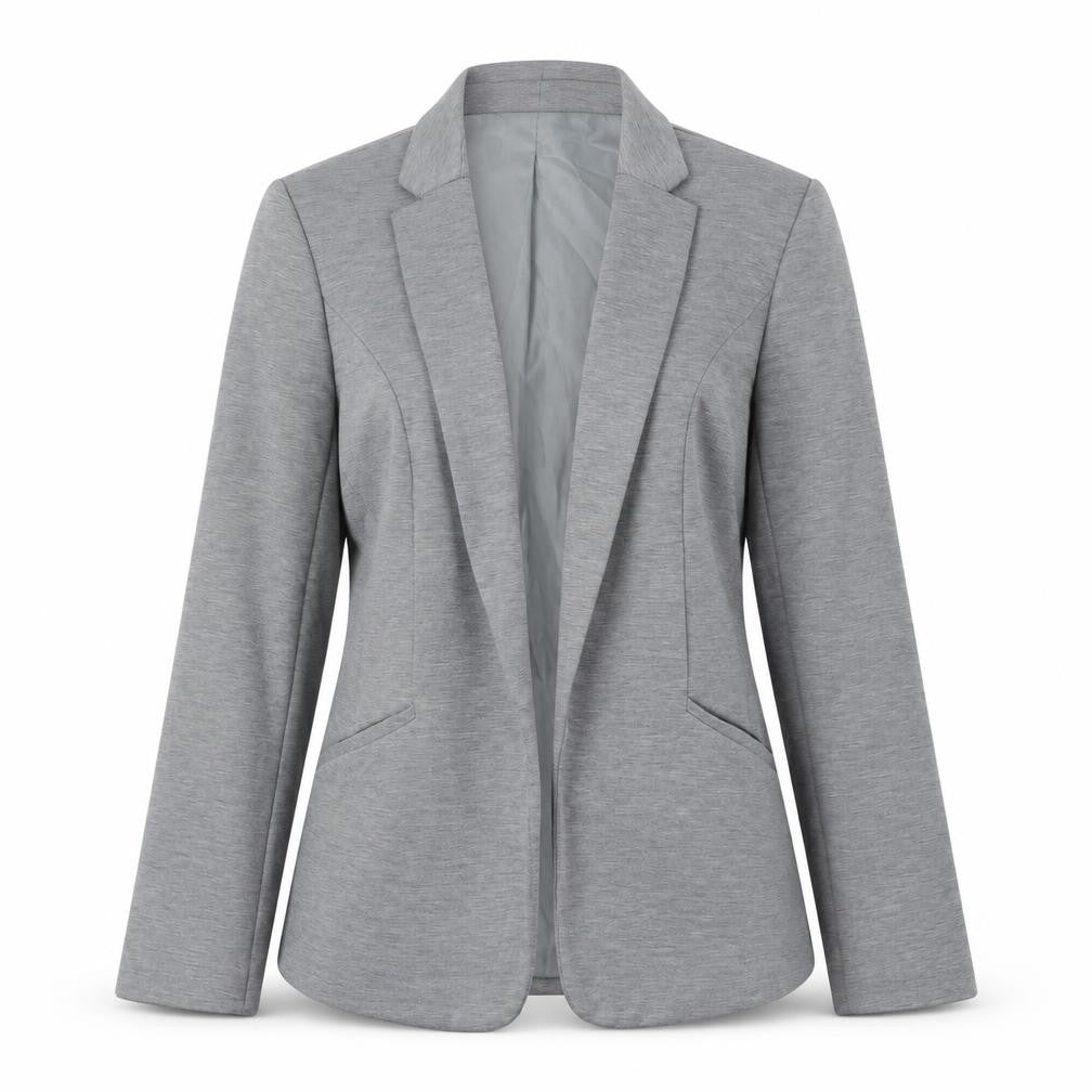 Oasis Womens Grey Polyester Jacket Suit Size 6