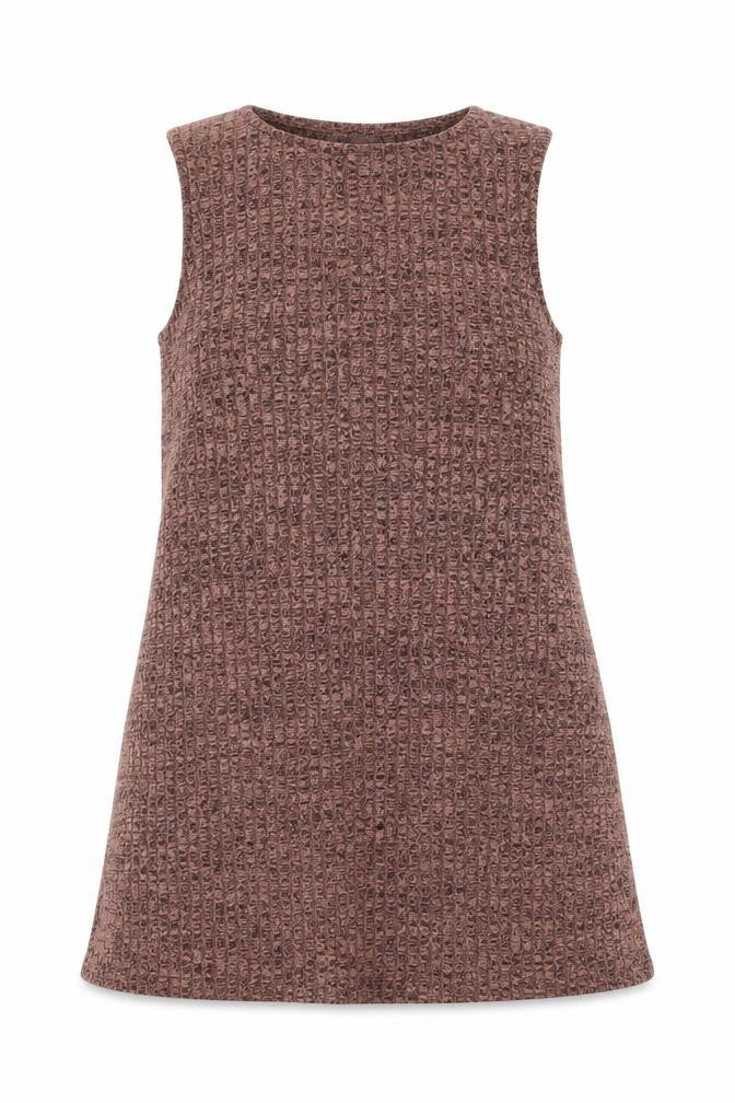 Primark Womens Brown Round Neck Polyester Pullover Jumper Size 12