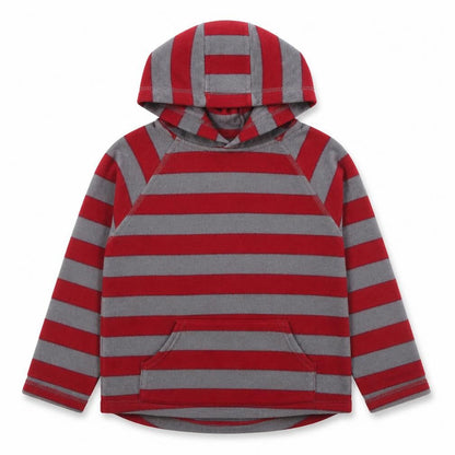Rebel Boys Red Striped Jacket Size 7-8 Years Pullover