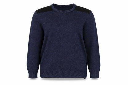 Tu Womens Blue Round Neck 100% Cotton Pullover Jumper Size XL