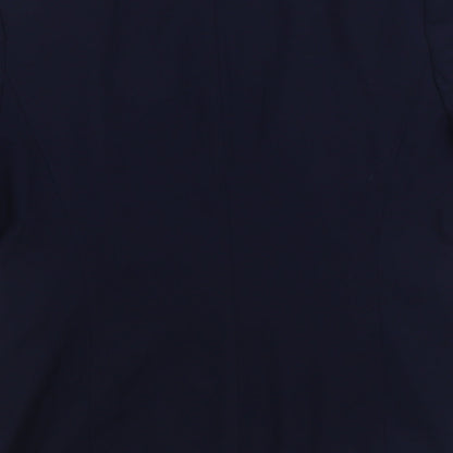 Debenhams Womens Blue Jacket Blazer Size 14 Button