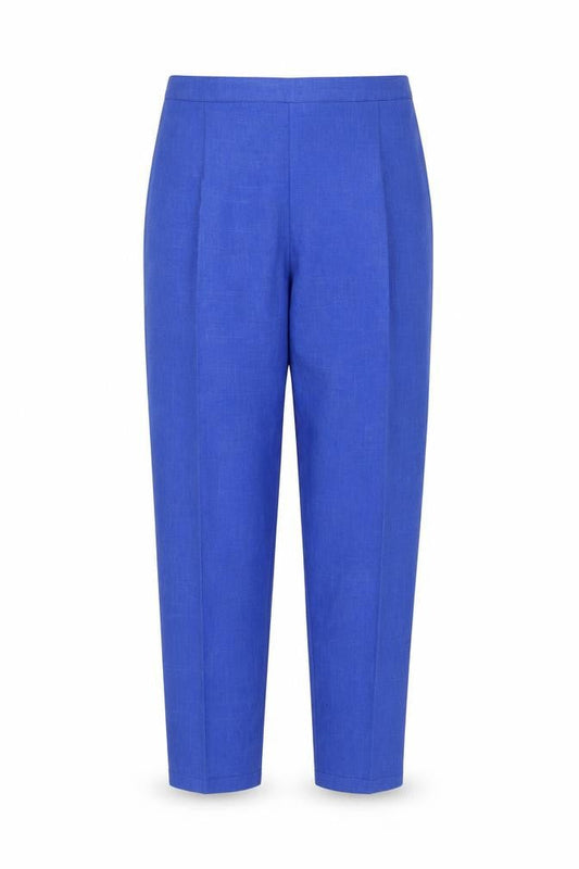 Preworn Womens Blue Polyester Trousers Size 30 in L27 in Regular