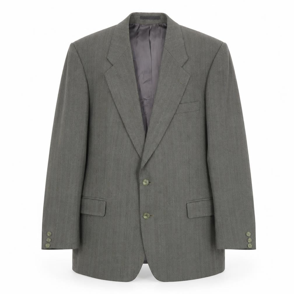 Wellington Executive Mens Grey Polyester Jacket Suit Jacket Size 40