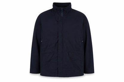 Espace Mens Blue Rain Coat Coat Size M