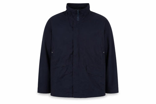 Espace Mens Blue Rain Coat Coat Size M
