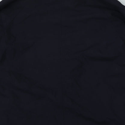 Espace Mens Blue Rain Coat Coat Size M