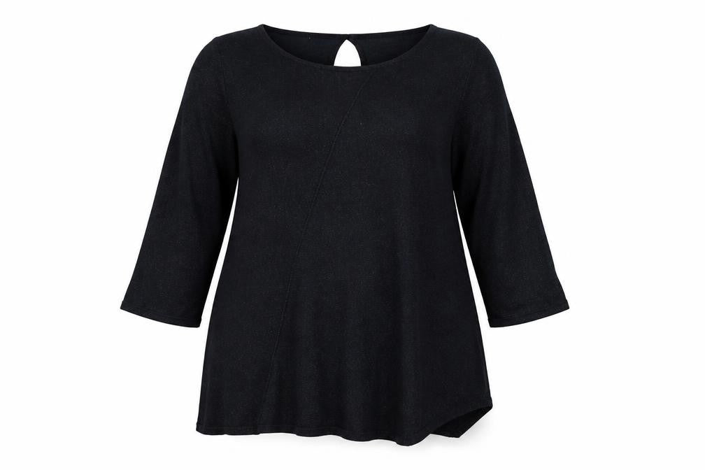 NEXT Womens Blue Round Neck Viscose Pullover Jumper Size 14