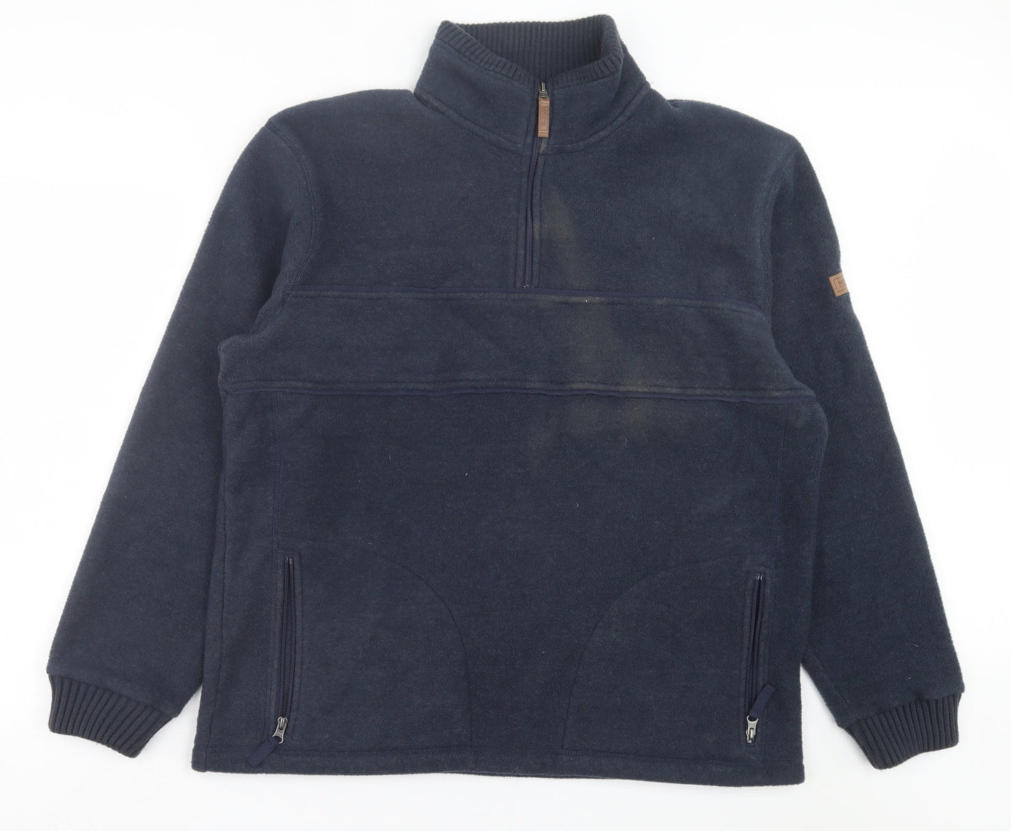 bonmarch Mens Blue Jacket Size L Zip