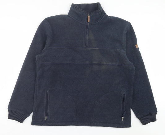 bonmarch Mens Blue Jacket Size L Zip