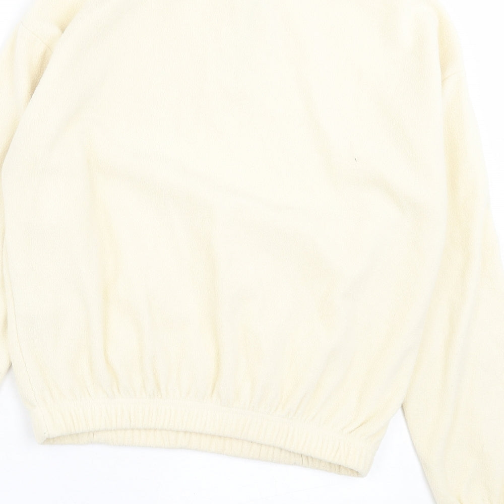 New Look Womens Ivory Jacket Size 6 Zip
