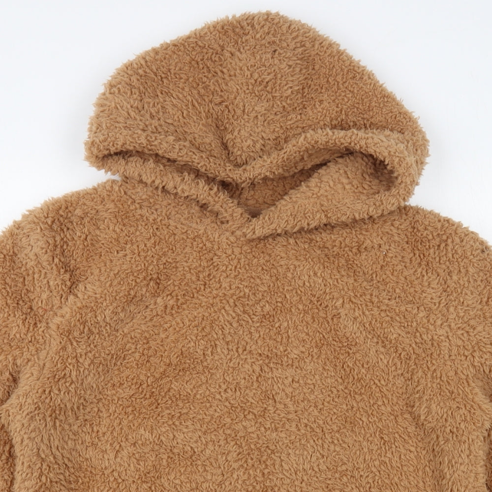 NEXT Womens Brown Polyester Pullover Hoodie Size 8 Pullover