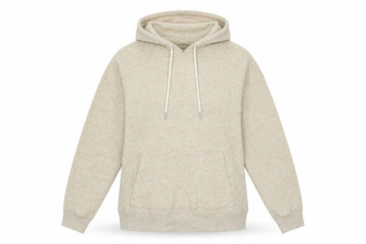 Springfield Womens Beige Polyester Pullover Hoodie Size M Pullover
