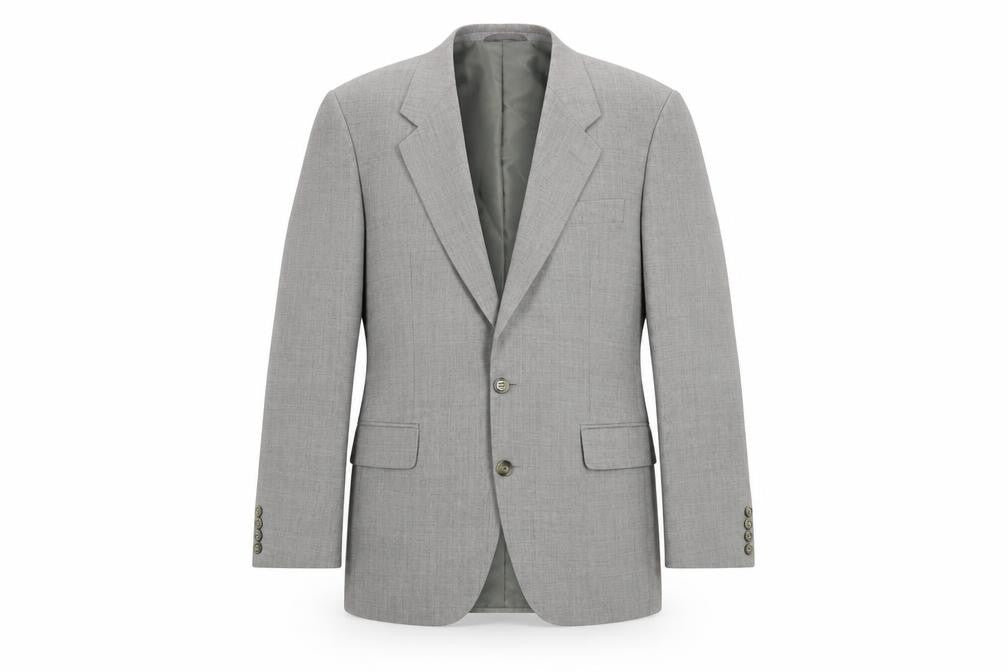 Mr Harry Mens Grey Polyester Jacket Blazer Size 38