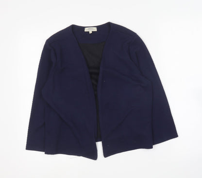 Papaya Womens Blue Jacket Blazer Size 12