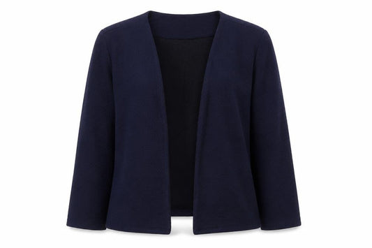 Papaya Womens Blue Jacket Blazer Size 12