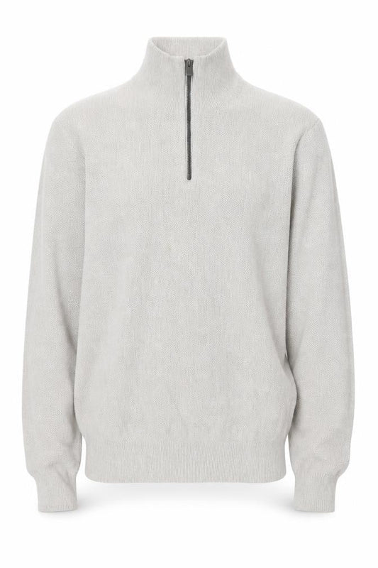 George Mens Grey Cotton Pullover Sweatshirt Size S