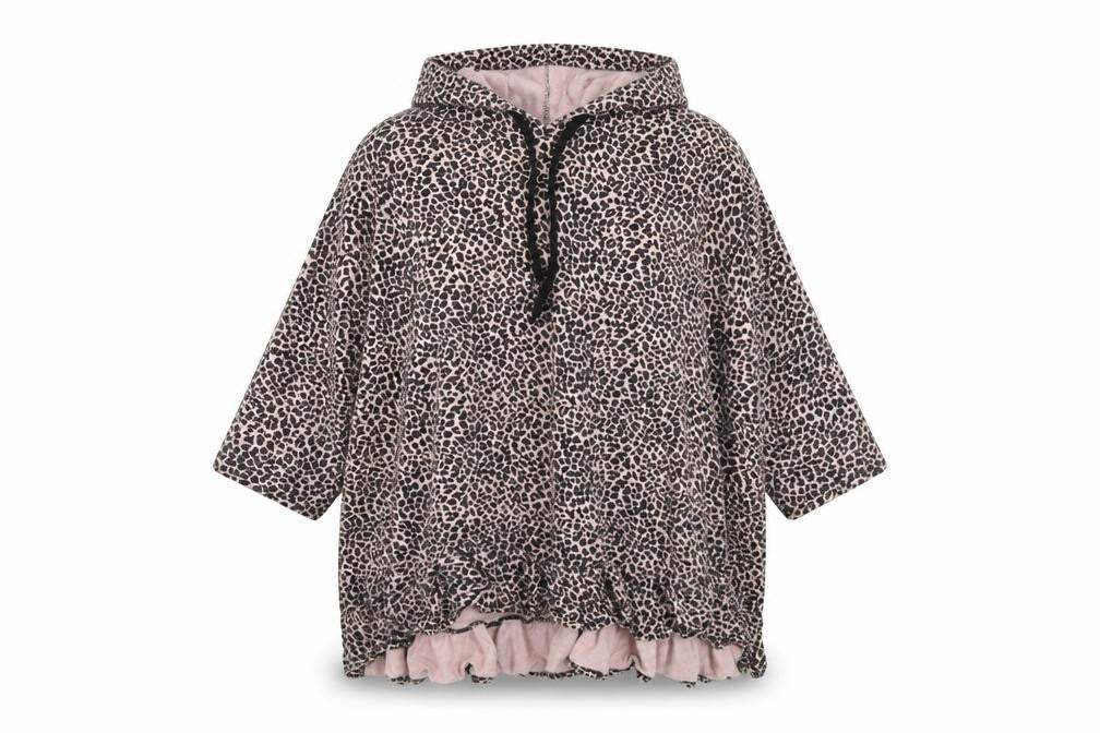 Fashion Sense Boutique Womens Multicoloured Animal Print Cotton Pullover Hoodie One Size