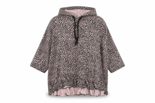 Fashion Sense Boutique Womens Multicoloured Animal Print Cotton Pullover Hoodie One Size
