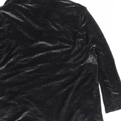 River Island Womens Silver Jacket Blazer Size 10