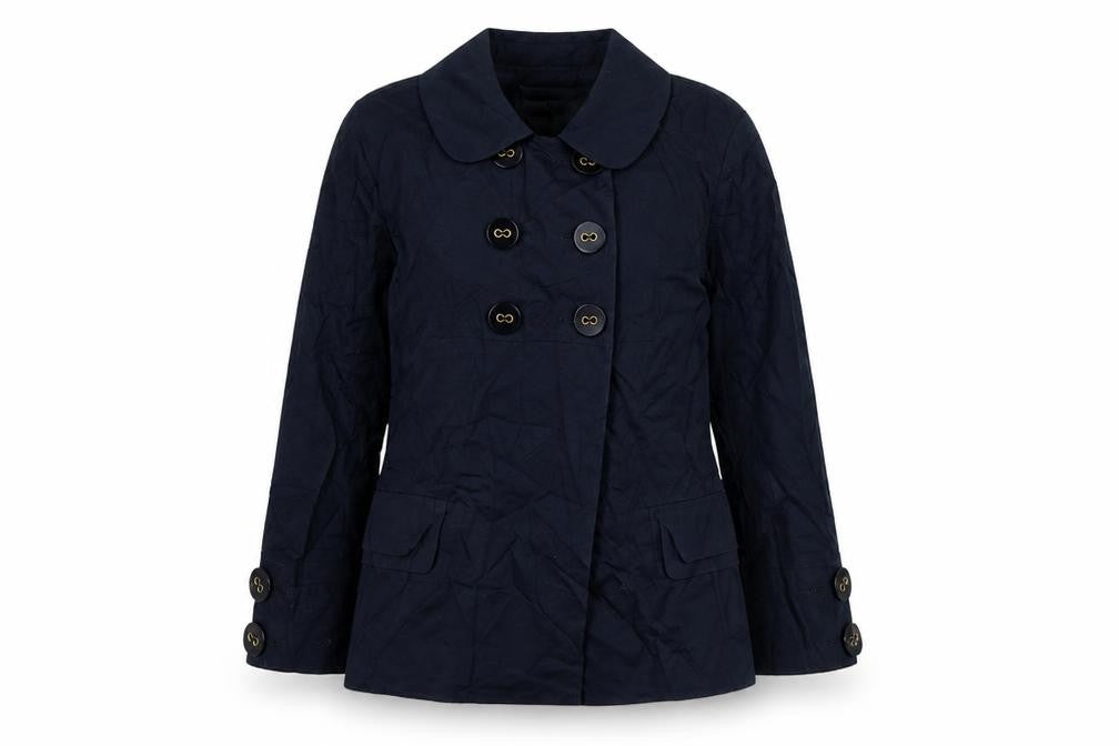 Helene Berman Womens Blue Jacket Size XS