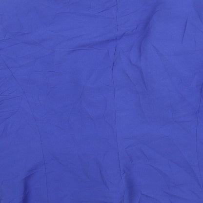 George Womens Purple Jacket Blazer Size 12