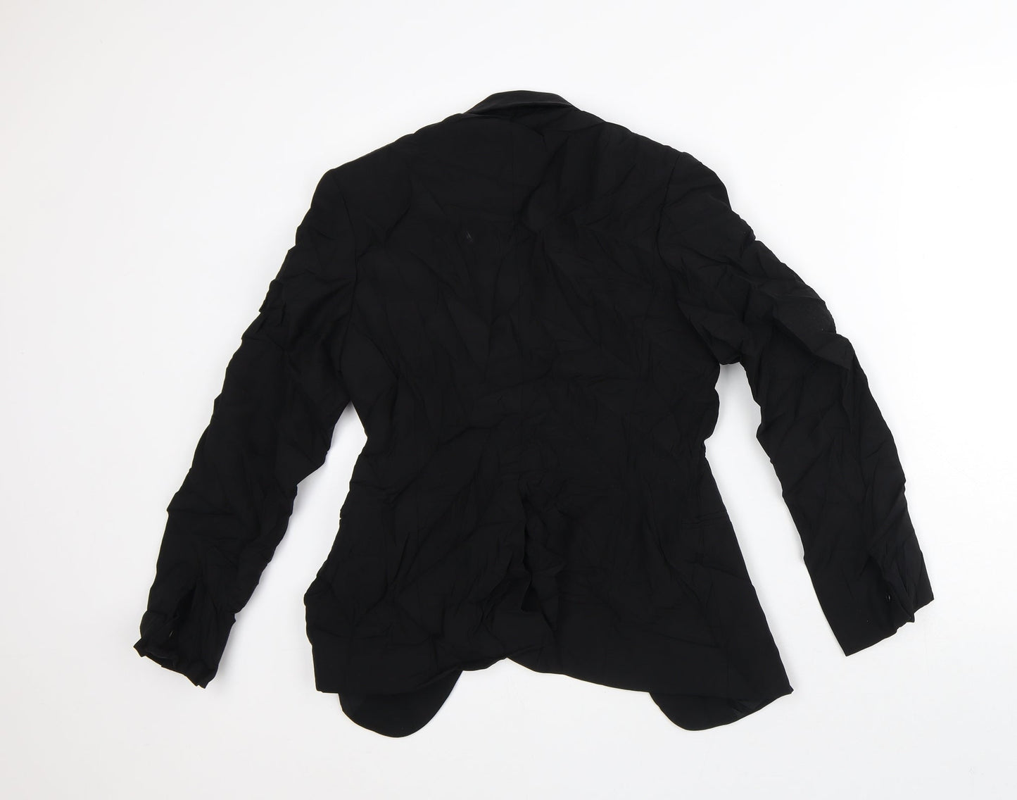Preworn Womens Black Jacket Blazer Size S
