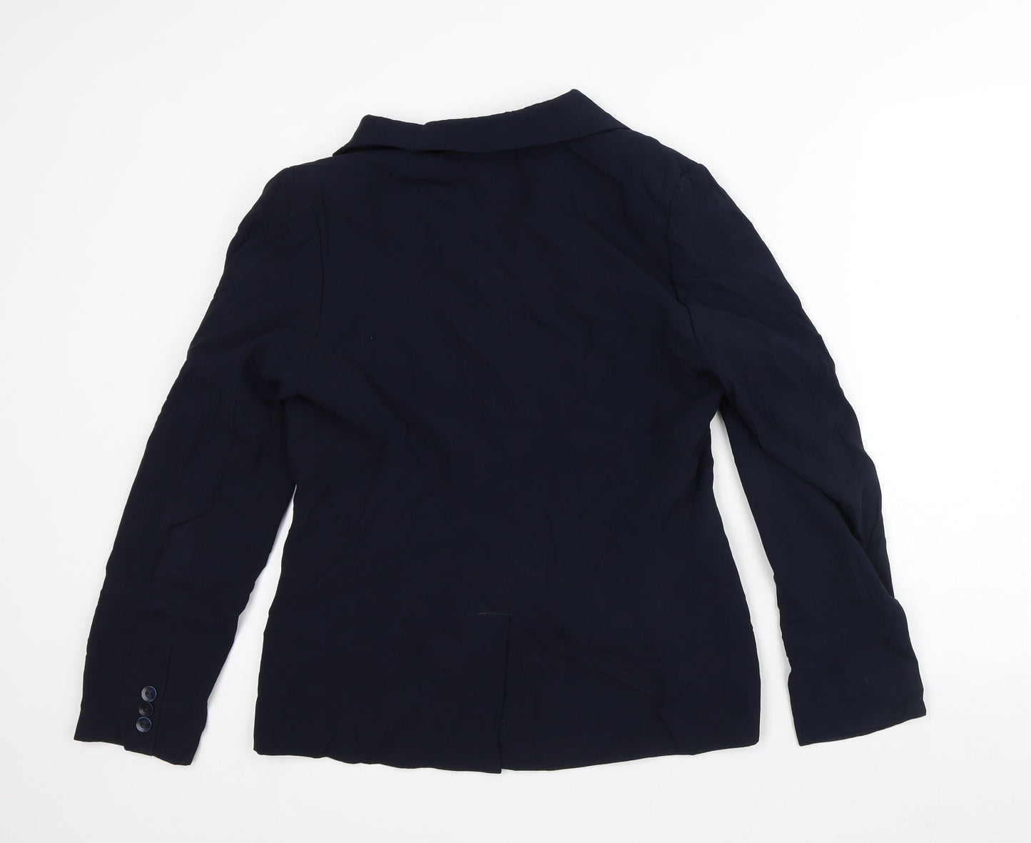 National Womens Black Jacket Blazer Size 12