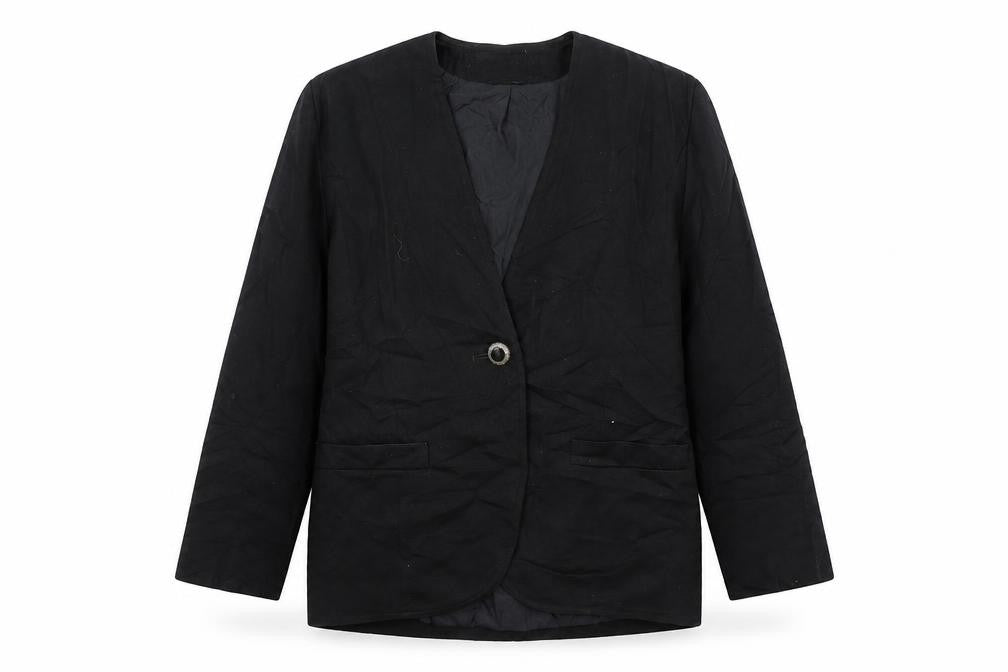House of Fraser Womens Black Jacket Blazer Size 10