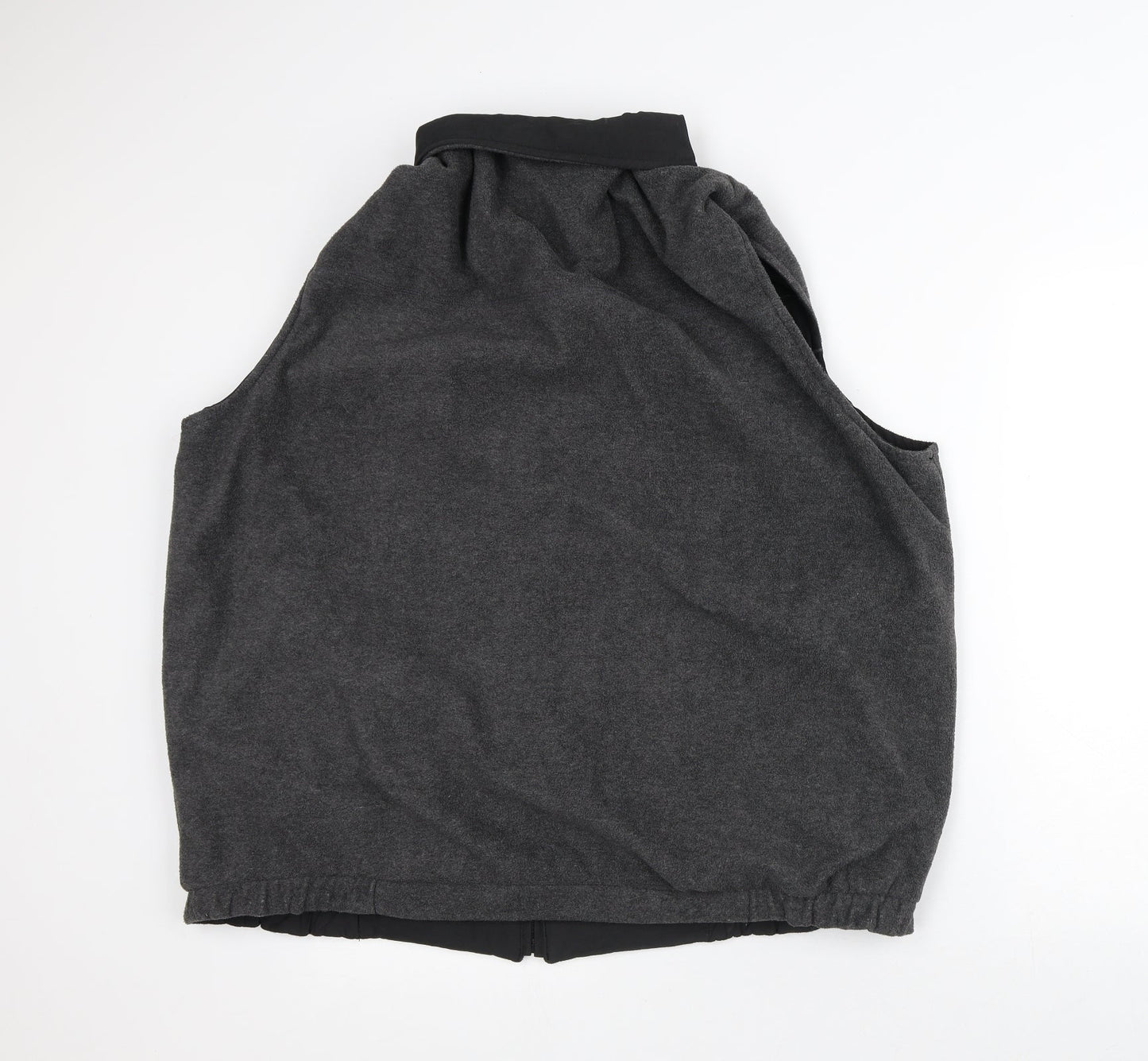 Maine Mens Grey Jacket Size L - Sleeveless