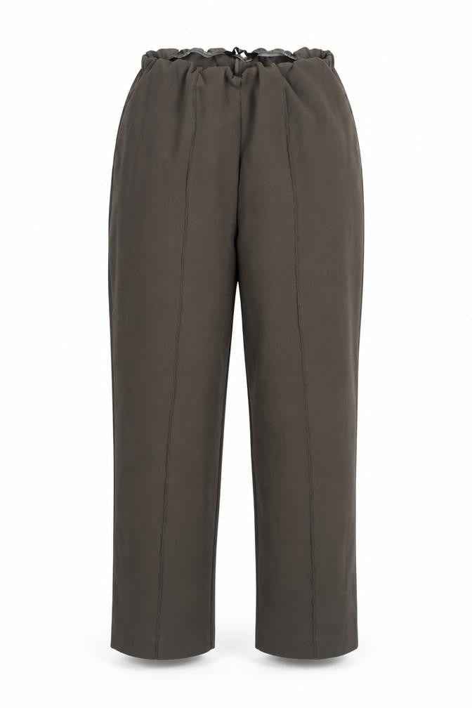 Mia Moda Womens Green Polyester Trousers Size 14 L26 in Regular