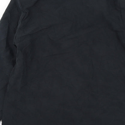 H&M Womens Grey Jacket Blazer Size 10 Button