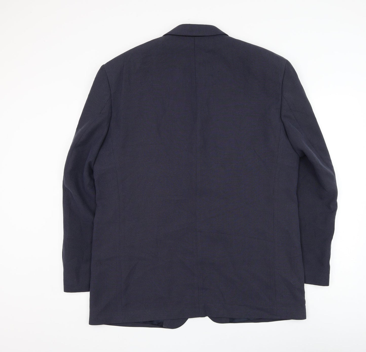 REMUS Mens Blue Polyester Jacket Suit Jacket Size 44