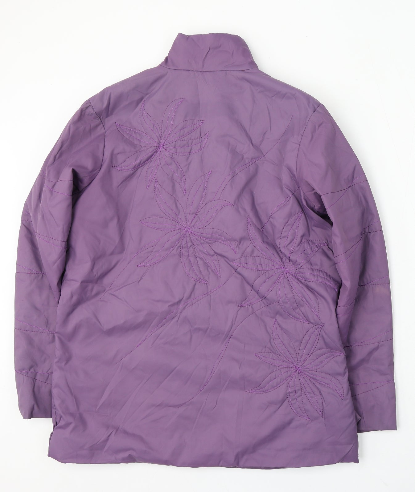 Northmoor Womens Purple Jacket Coat Size 12