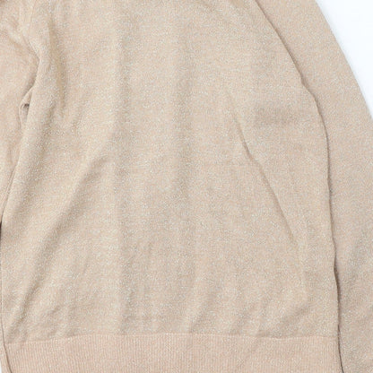 F&F Womens Pink Jacket Size 6 Zip