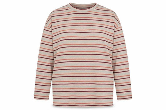 Tu Womens Multicoloured High Neck Striped Polyester Pullover Jumper Size 18