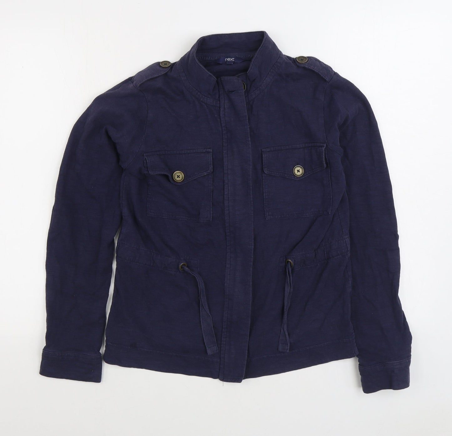 NEXT Womens Blue Jacket Size 6 Zip