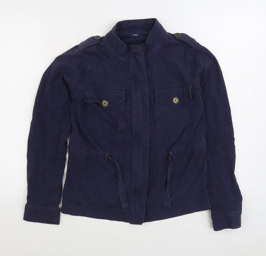 NEXT Womens Blue Jacket Size 6 Zip