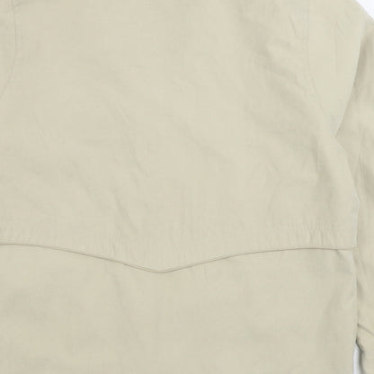 Berkertex Womens Beige Jacket Size 10 Zip